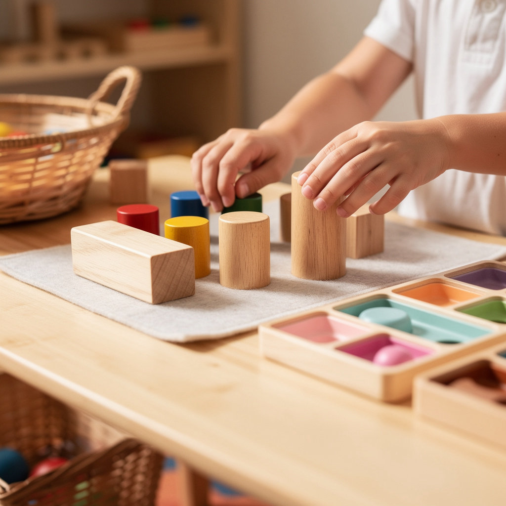 Cuties Learn N Play Family Childcare Montessori-inspired learning activities for children in San Diego